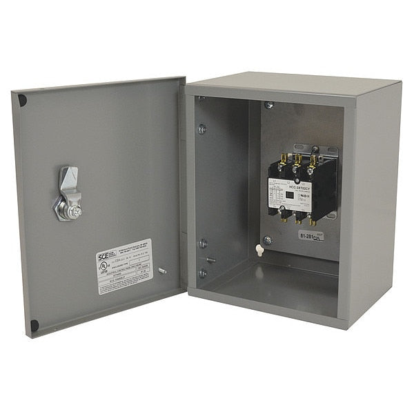 Nema 1, 3-Pole, 600V, 50Ampmx, 208/240V-Coil