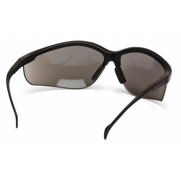 Safety Glasses, Traditional Silver Mirror Polycarbonate Lens, Scratch-Resistant