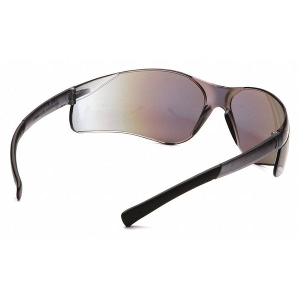 Safety Glasses, Traditional Gold Mirror Polycarbonate Lens, Scratch-Resistant