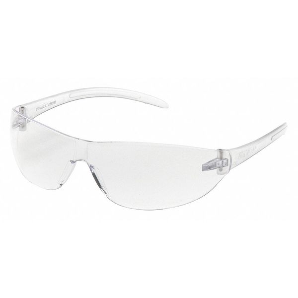 Safety Glasses, Clear Polycarbonate Lens, Anti-Fog, Scratch-Resistant