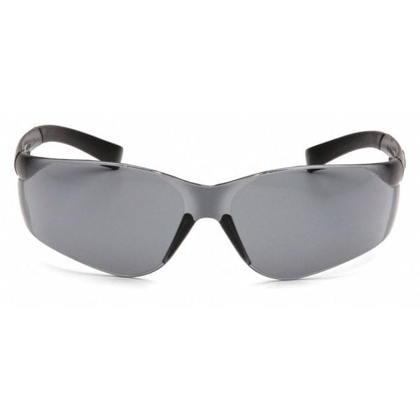 Safety Glasses, Traditional Gray Polycarbonate Lens, Anti-Fog