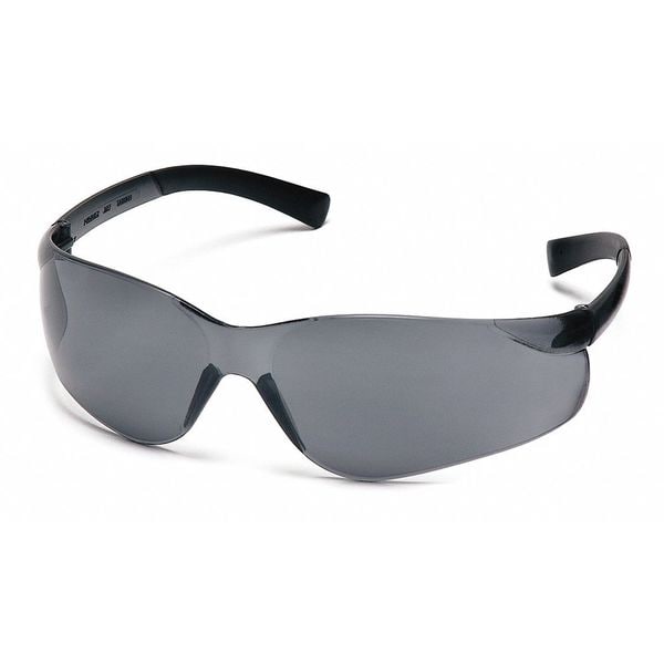 Safety Glasses, Traditional Gray Polycarbonate Lens, Anti-Fog