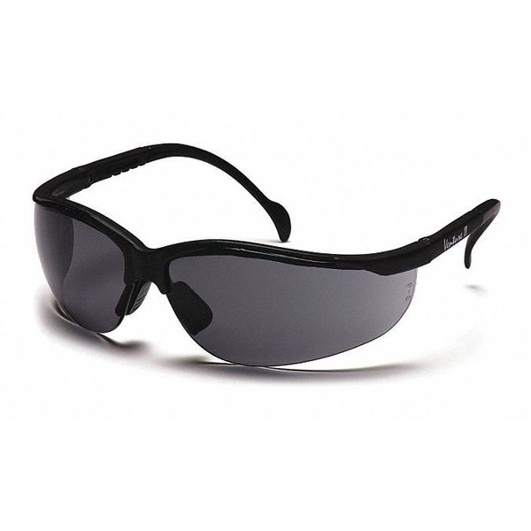 Safety Glasses, Gray Scratch-Resistant