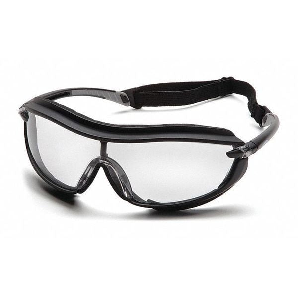 Safety Glasses, Clear Anti-Fog, Scratch-Resistant
