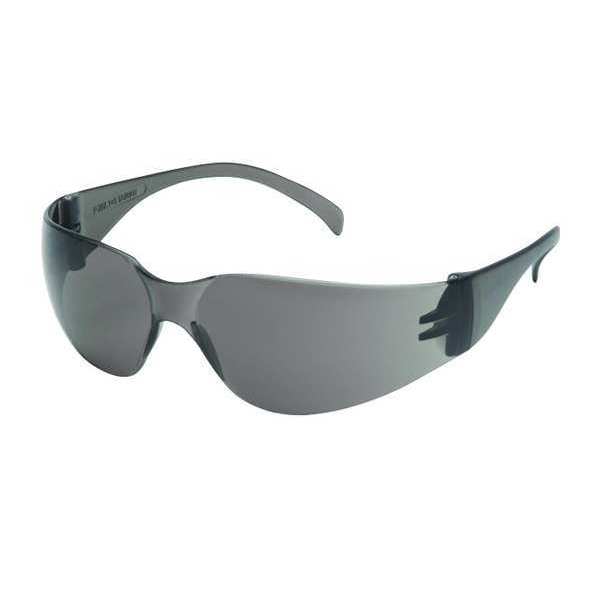 Safety Glasses, Gray Scratch-Resistant
