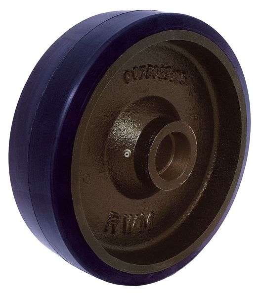 Caster Wheel, Polyurethane, 6 in., 1620 lb.