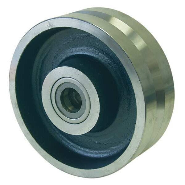 Caster Wheel, Forged Steel, 6 in., 7000 lb.