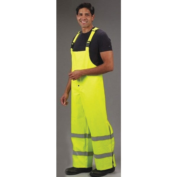 Rain Bib Pant With Leg Zippers, L/Y