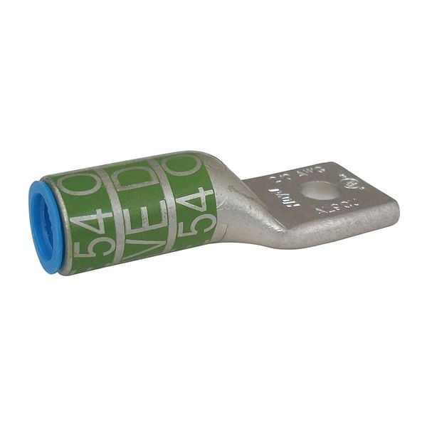 One Hole Lug Compression Connector, 1 AWG