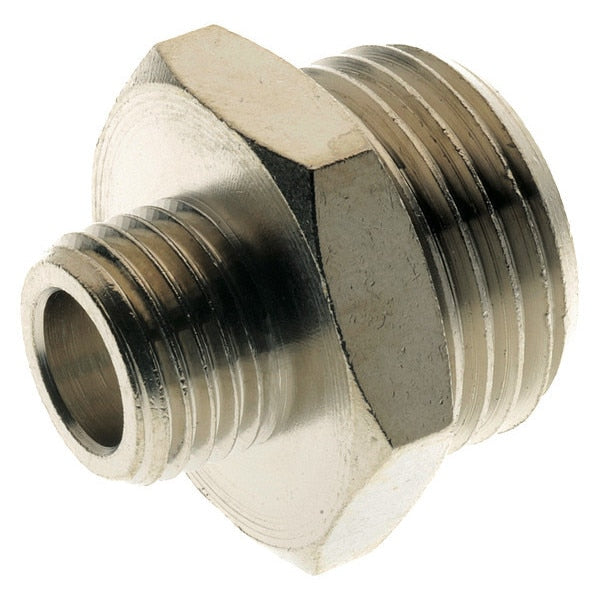 Pipe Reducing Nipple, 1/4 x 3/8, PK5