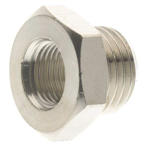 Reducing Pipe Coupling, 3/8 M x 1/4 F, PK5