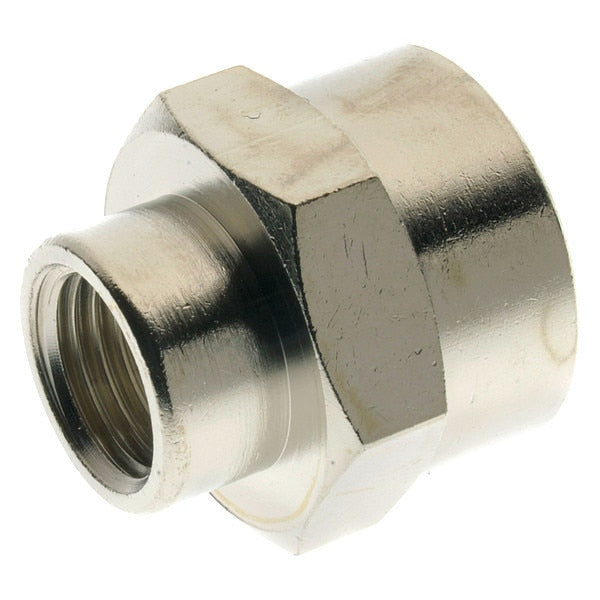 Reducing Pipe Coupling, F 1/8 x 3/8, PK5