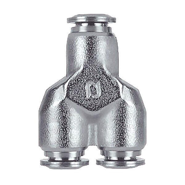 Push to Connect Y Connector, 10mm, PK3