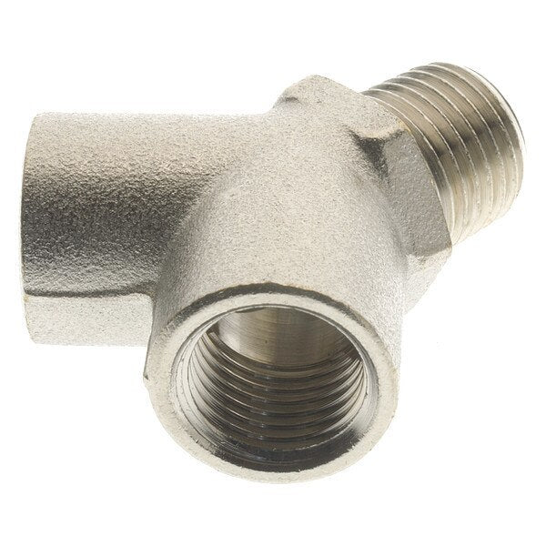Push to Y Connector, 1/8 F x 1/8 M, PK5