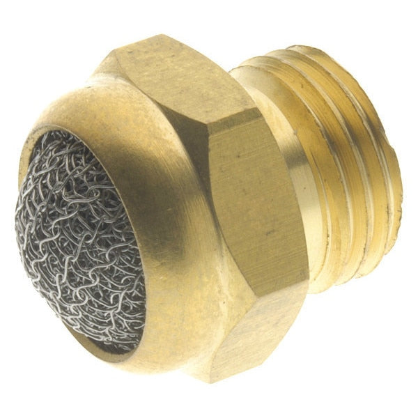 Silencer with Wire Mesh, SS 304 3/8