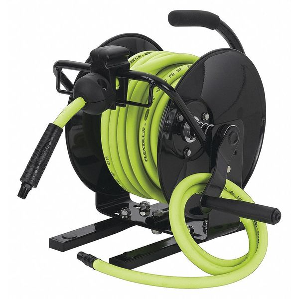 Prtbl Manual Air Hose Reel, 3/8