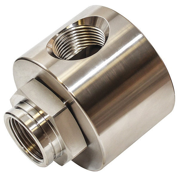 Swivel, 90 Deg., Steel, 1 in FNPT Inlet