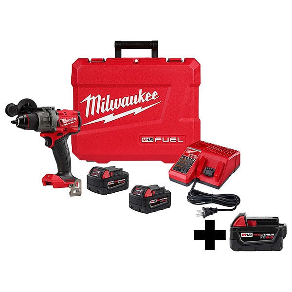 M18 FUEL Hammer Drill Kit, 5.0 Battery