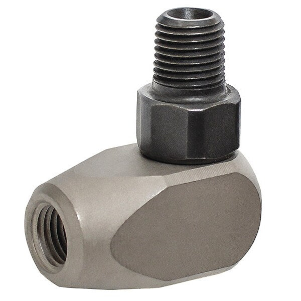 Swivel, 90 Deg., Steel, 1/4 in FNPT Inlet