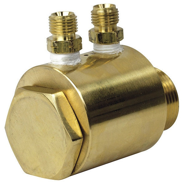 Swivel, 90 Deg., Brass, 1/4 in FNPT Inlet