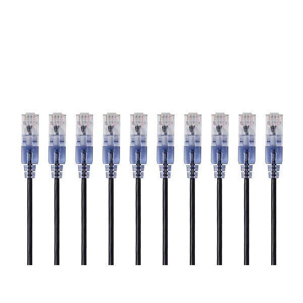 Voice and Data Patch Cord, 0.5 ft L, PK10