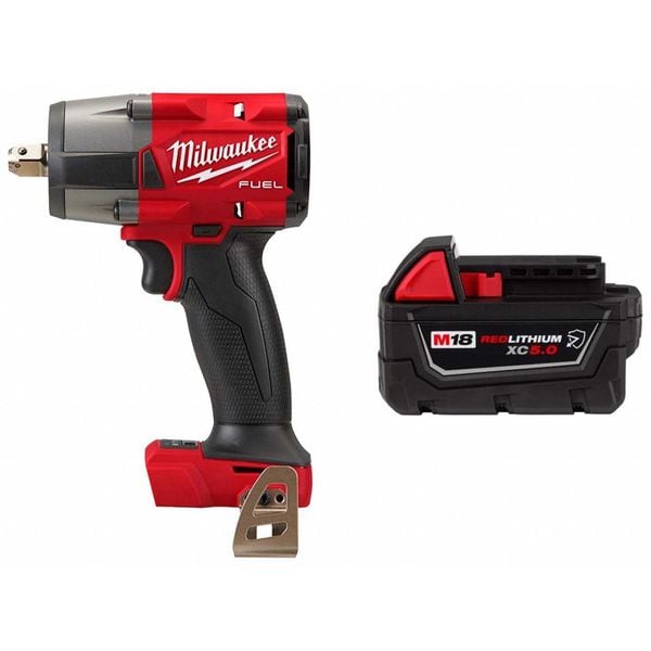 Impact Wrench and Battery, Pin Detent