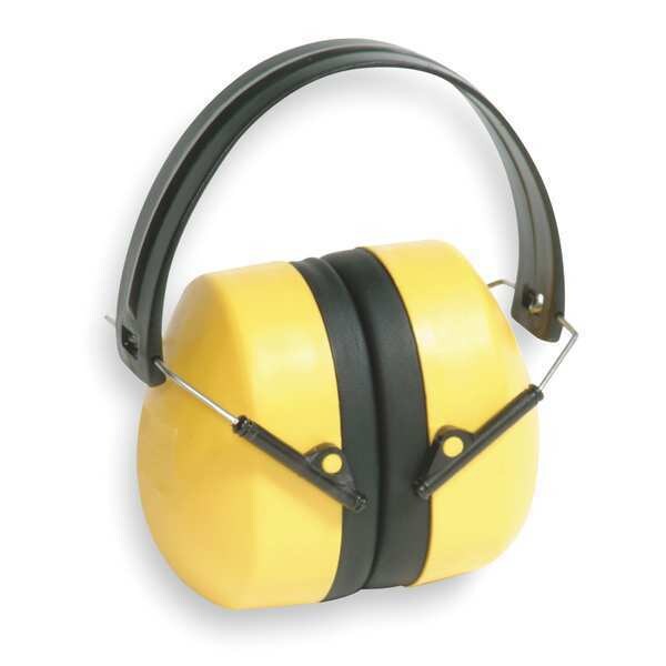 Over-the-Head Ear Muffs, 25 dB, Condor, Yellow