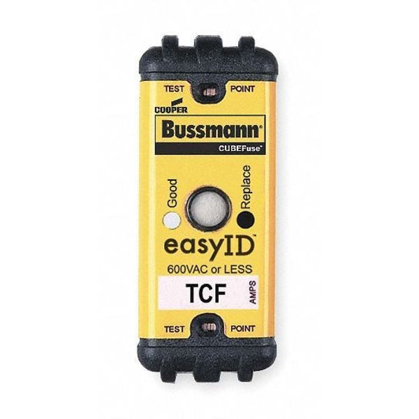 Fuse, Time Delay, 10A, TCF Series, 600V AC, 300V DC, 1-7/8