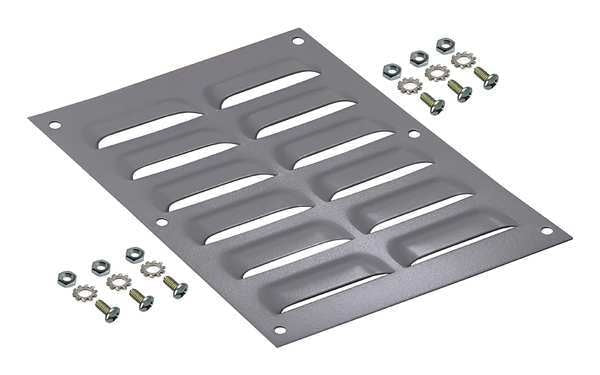 Louver Plate Kit, 7.87 in. Hx7.5 in. W