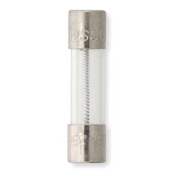 Fuse, Time Delay, 1-1/4A, GMD Series, 250V AC, Not Rated, 20mm L x 5mm dia