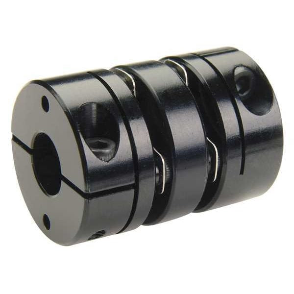 Coupling, Double Disc, Bore 5/8x5/8 In