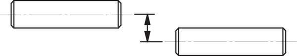Coupling, Double Disc, Bore 3/16x3/16 In