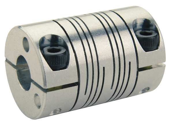Coupling, 6 Beam Clamp, Bore 5/16x5/16 In