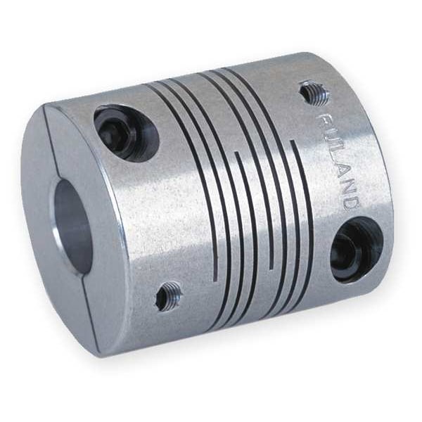 Coupling, 4 Beam Clamp, Bore 4 x 4 mm