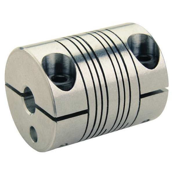 Coupling, 4 Beam Clamp, Bore 4 x 4 mm
