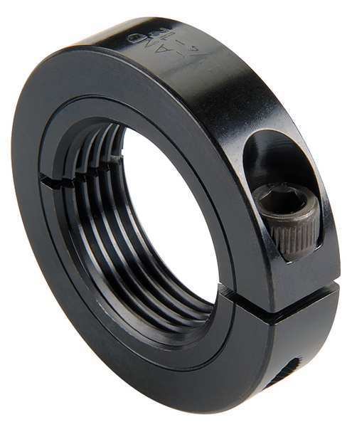 Shaft Collar, Threaded, 1Pc, 3/8-16 In, St