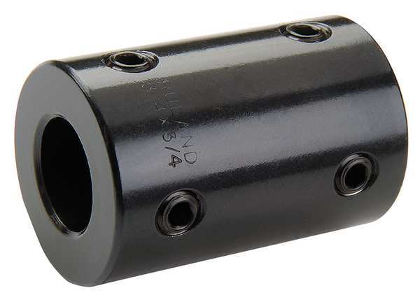 Coupling, Set Screw Type, Bore 1/4 In