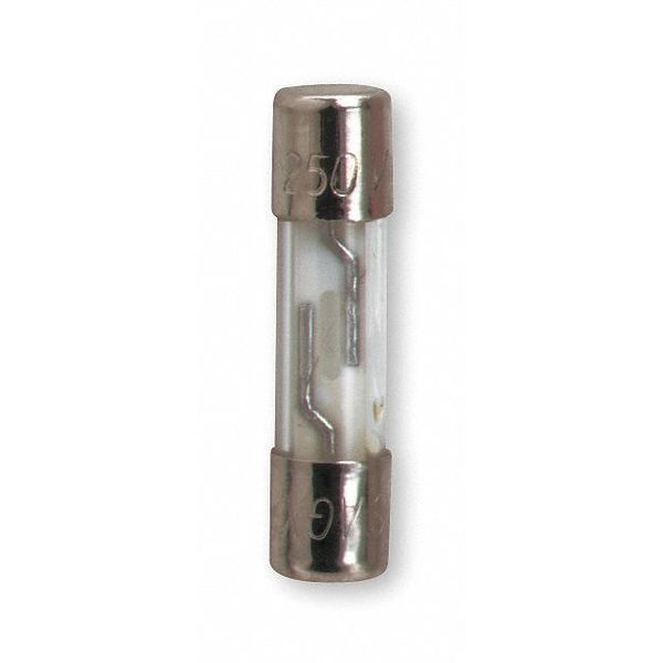 Fuse, Fast Acting, 3/4A, AGX Series, 250V AC, Not Rated, 1