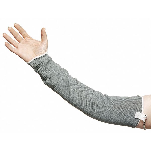 Cut Resistant Sleeve with Clip, 22 In. L