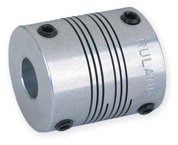 Coupling, 4 Beam Set Screw, Bore 3 x 3 mm