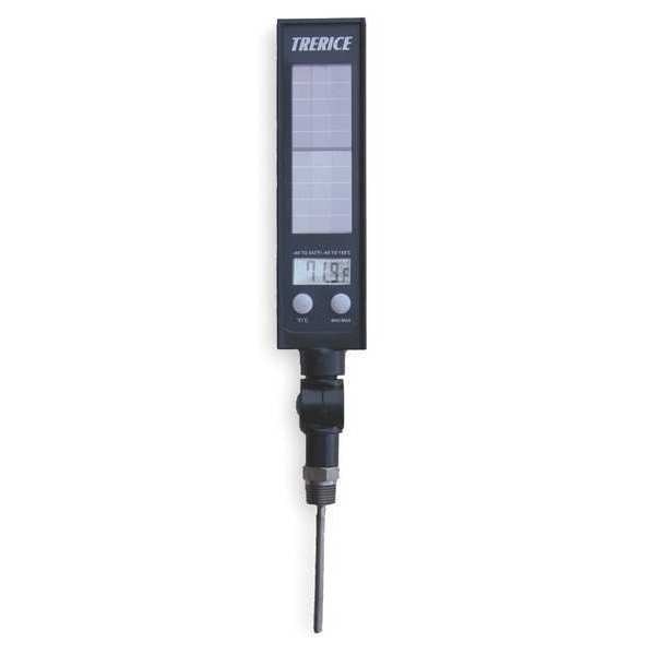 Digital Solar Powered Thermometer, -40 Degrees to 300 Degrees F