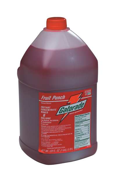 Sports Drink Liquid Concentrate 1 gal., Fruit Punch