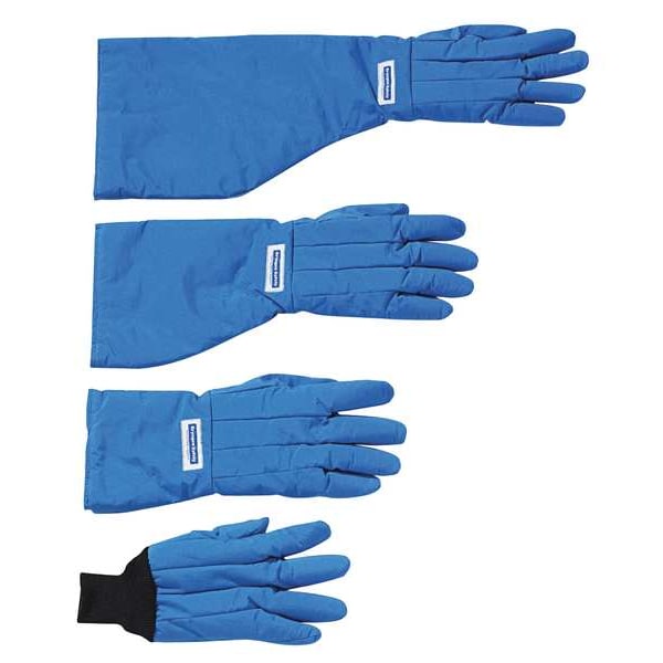 Cryogenic Glove, L, Blue, Size 12 In., PR