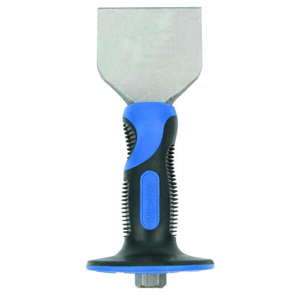 Handguarded Brick Chisel, 3 x 7-1/2 In.