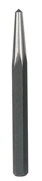 Center Punch, 19/32 In Hex, 6 1/4 In L