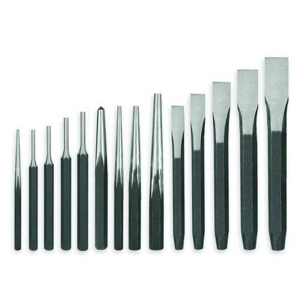 Punch and Chisel Set, 14 Pc