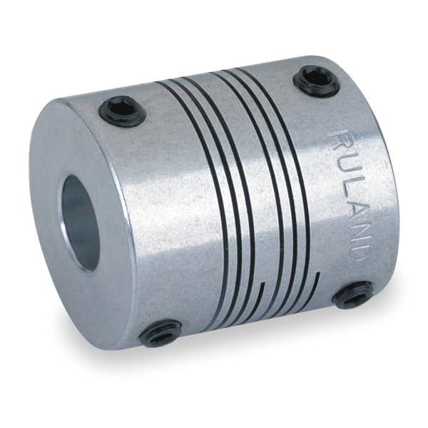 Coupling, 4 Beam, Bore 3/8x5/16 In