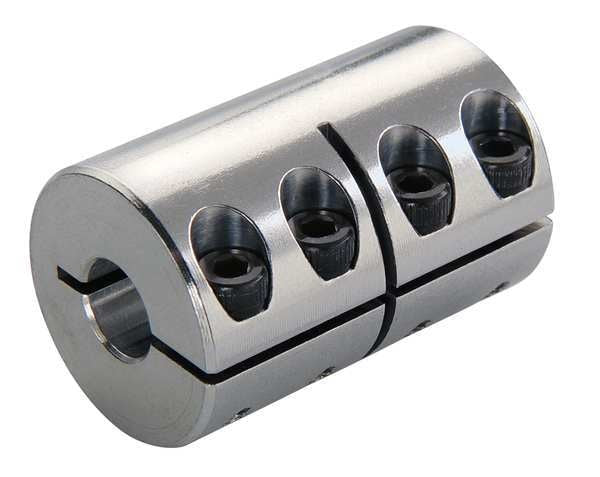 Coupling, One Piece, Bore Dia 8 mm
