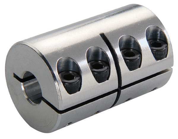 Coupling, One Piece, Bore Dia 8 mm