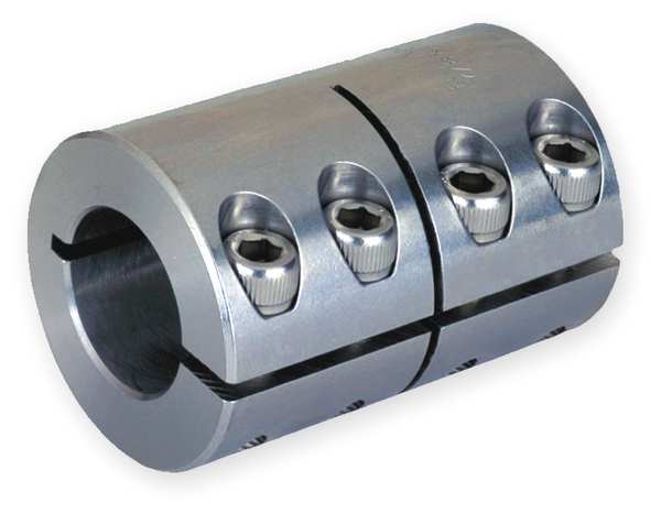 Coupling, One Piece, Bore Dia 8 mm